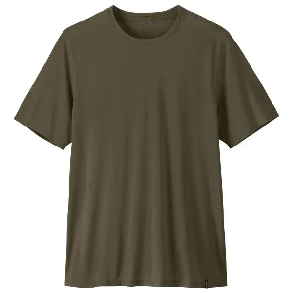 Patagonia Unisex Cap Cool Performance Trail T-Shirt-Olive Green