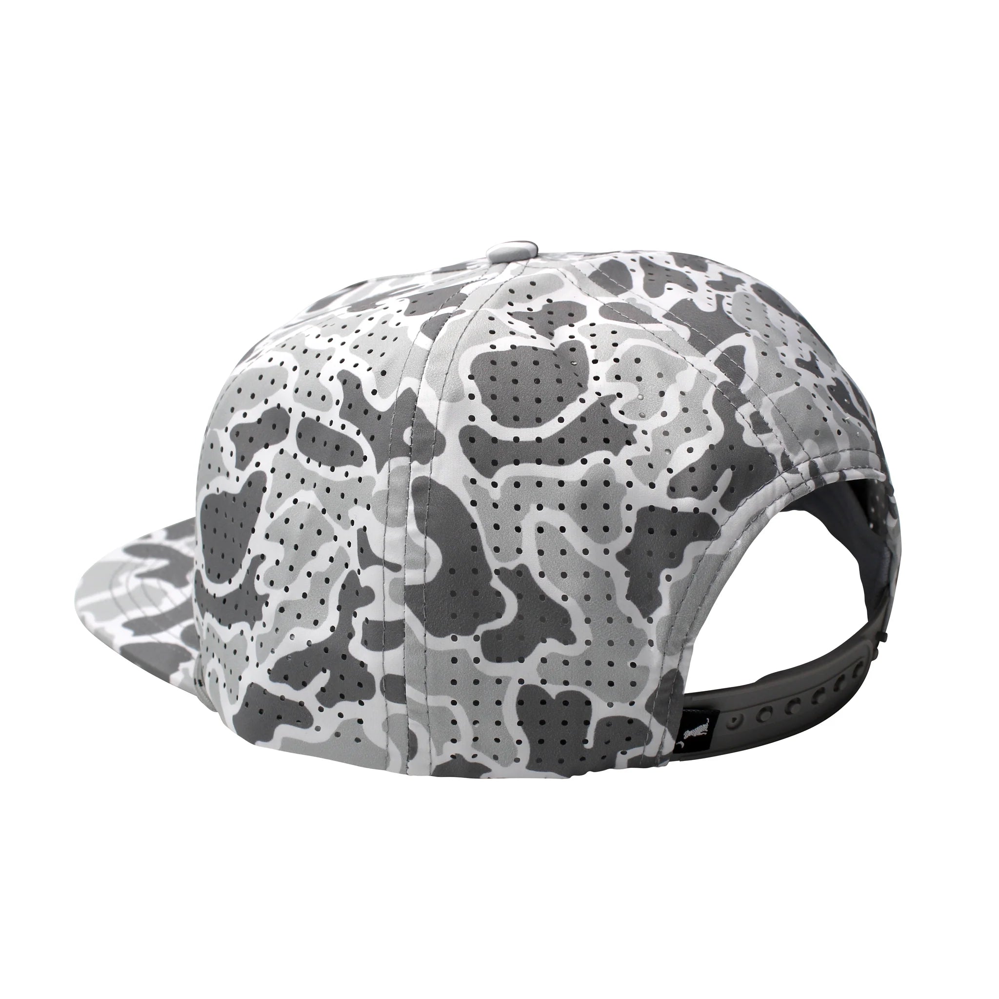 Local Boy Perforated Low Profile Rope Hat White Camo