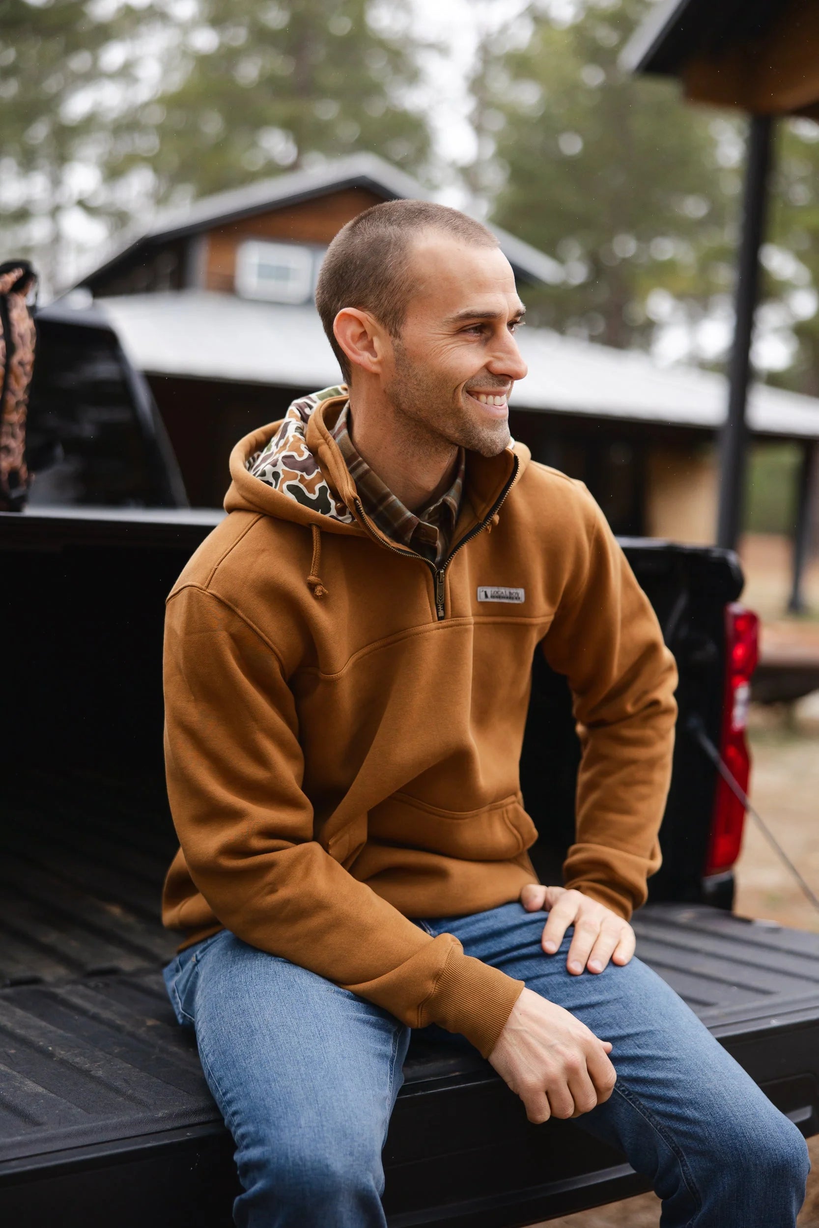 Local Boy Quarter-Zip Hoodie