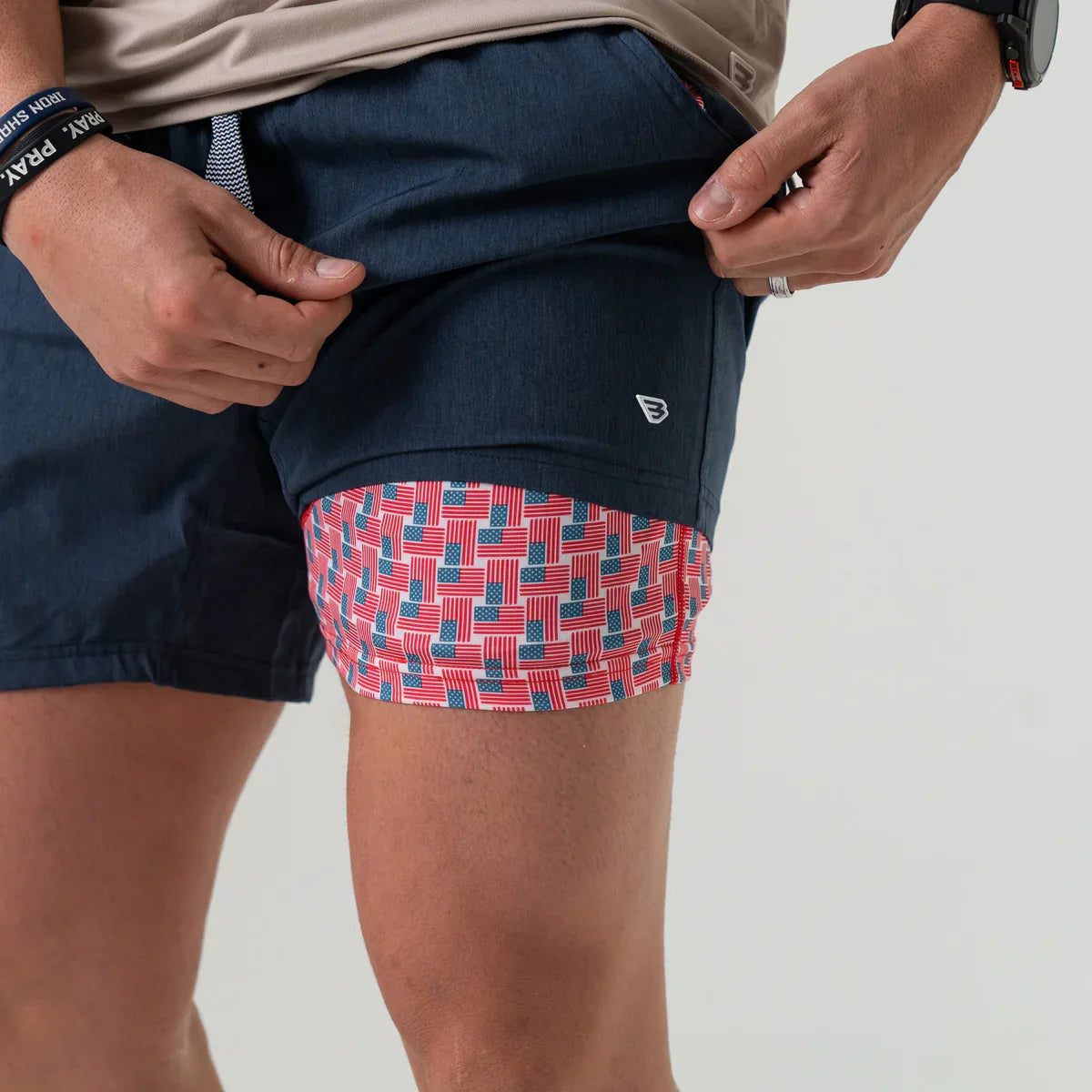 Burlebo Athletic Shorts 7"