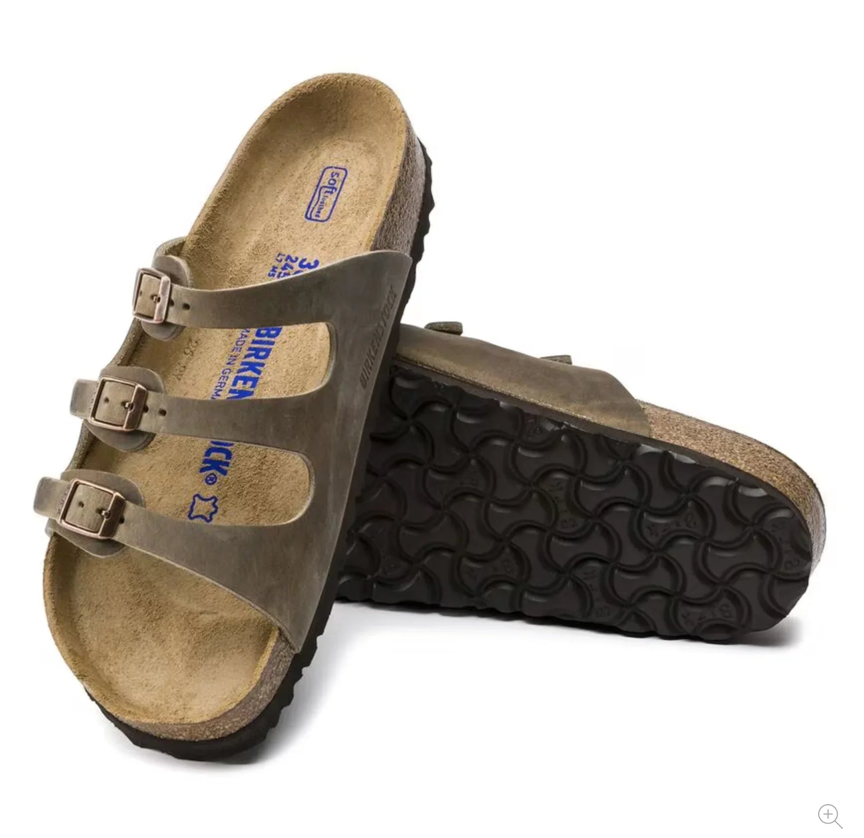 Birkenstock Florida Brown sandals with adjustable straps  perfect for outdoor, sports, hikers,