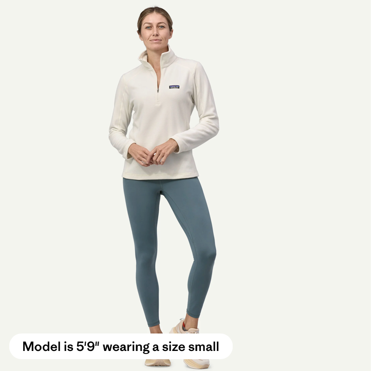 Patagonia Women's Micro D® 1/4-Zip Fleece