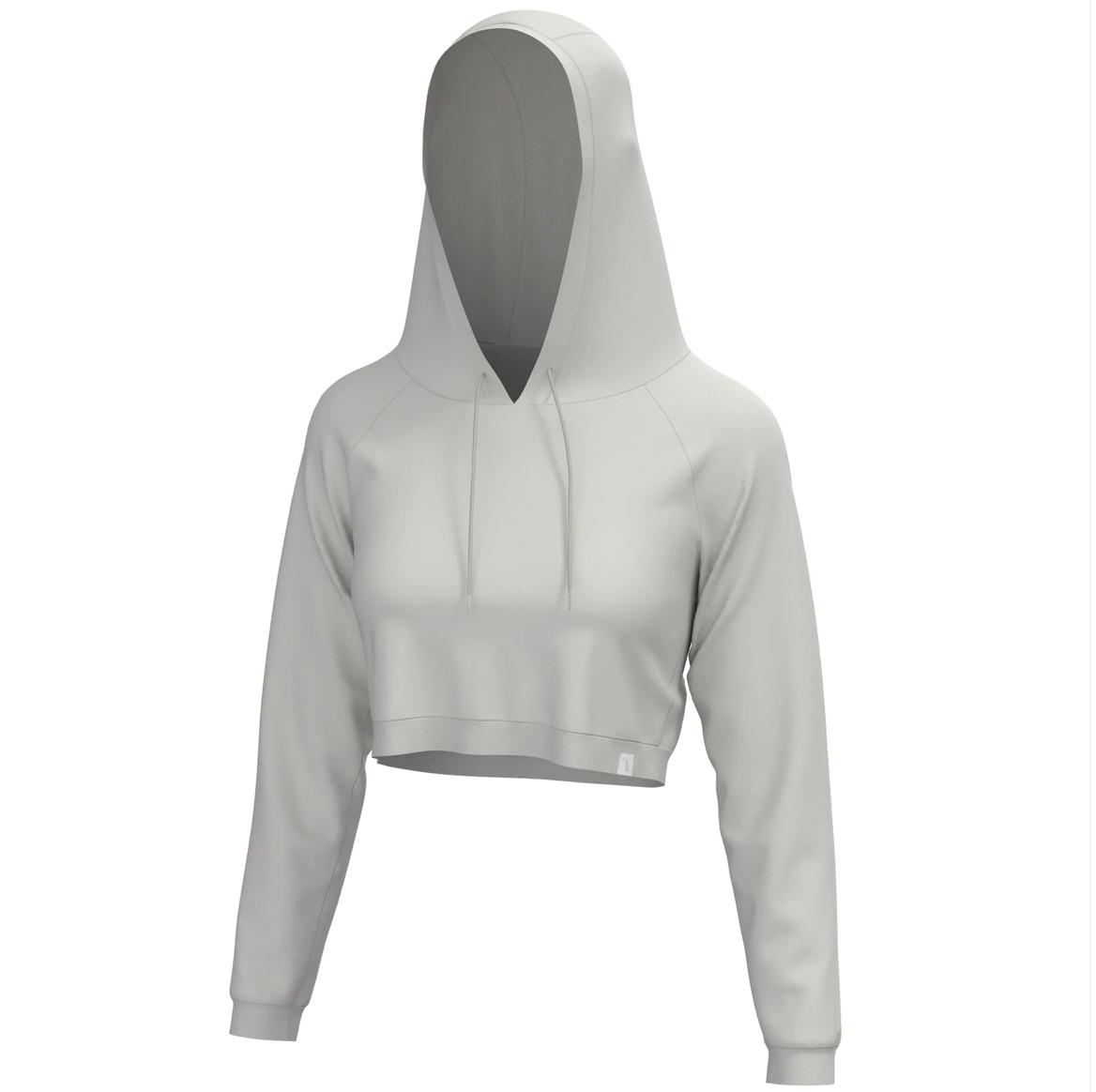 Local Girl Velvet Fleece Cropped Hoodie