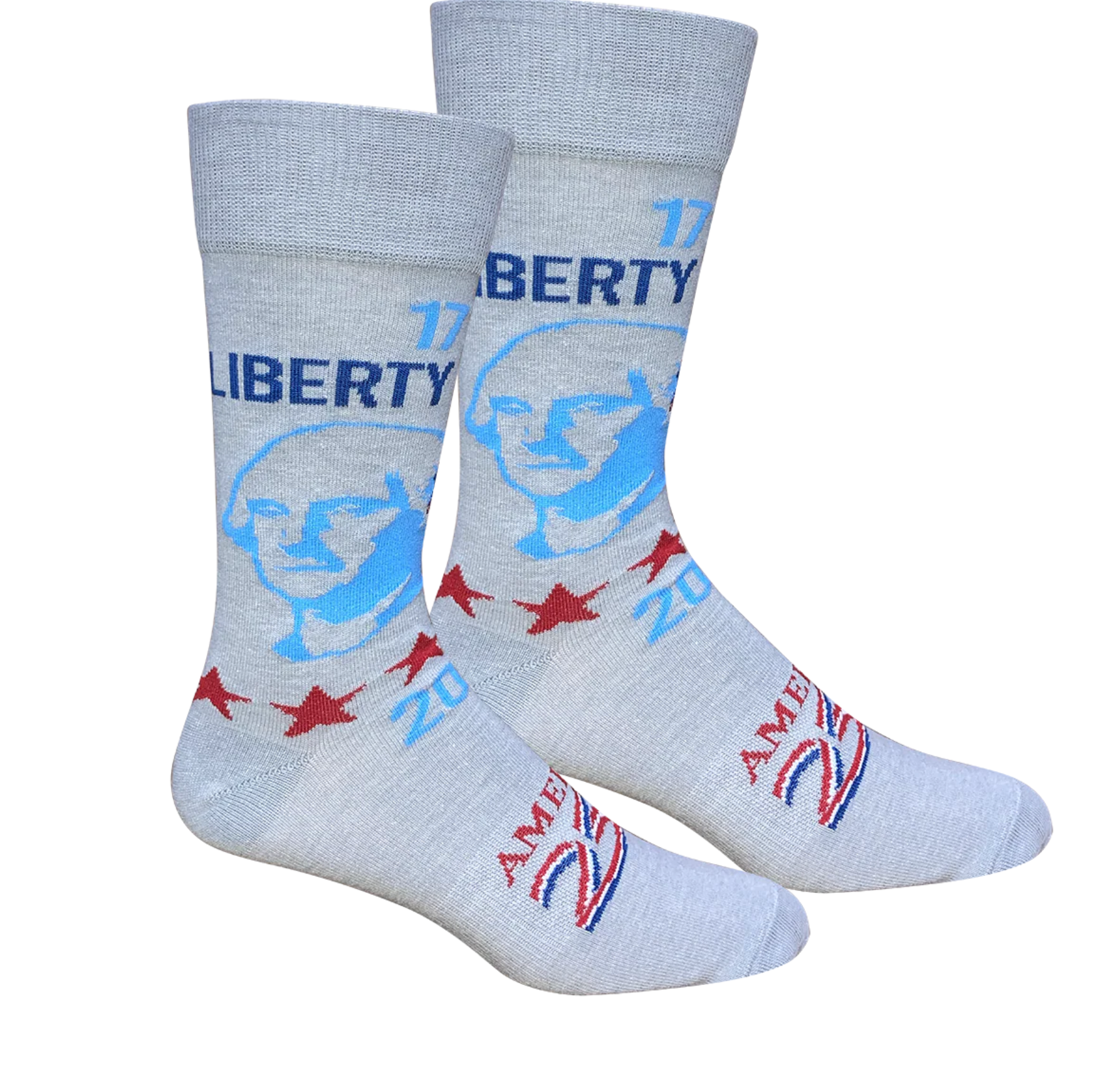 Brown Dog Socks American 250 Celebration Liberty & Justice
