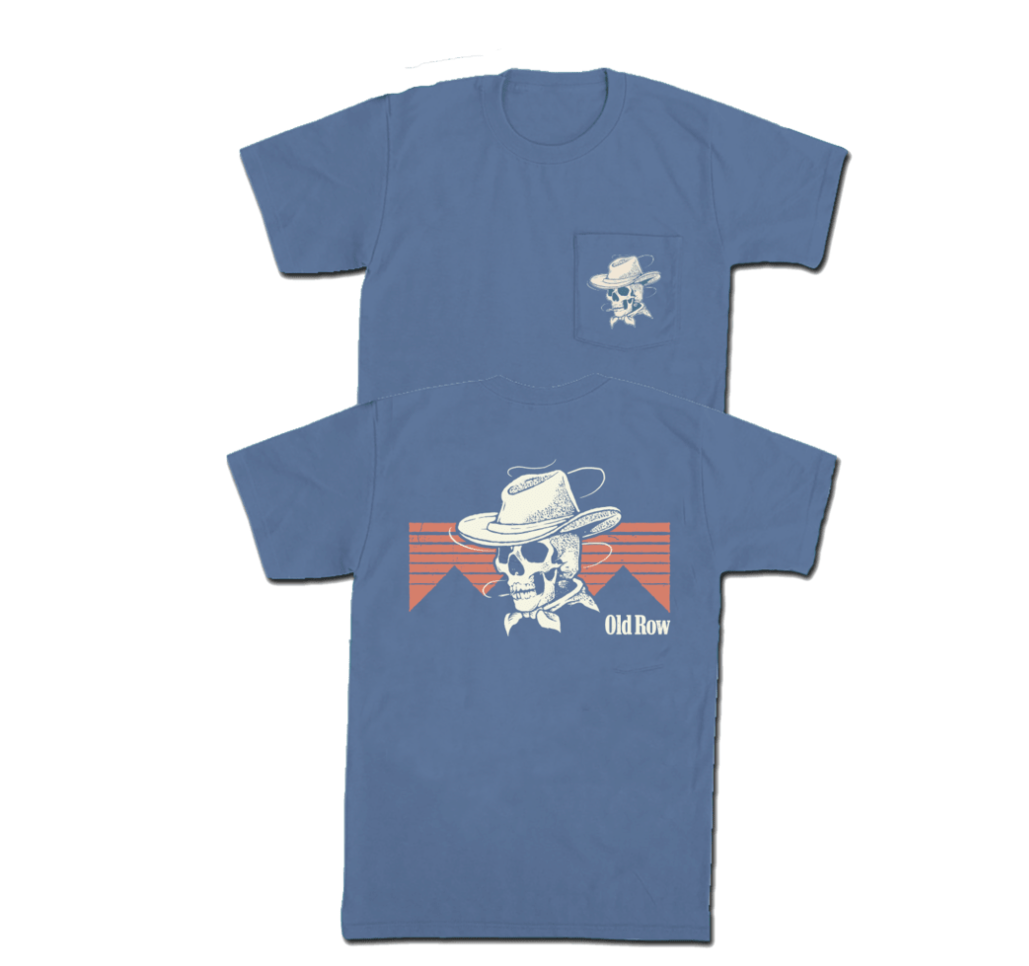 Old Row Cowboy Skull SS Tee
