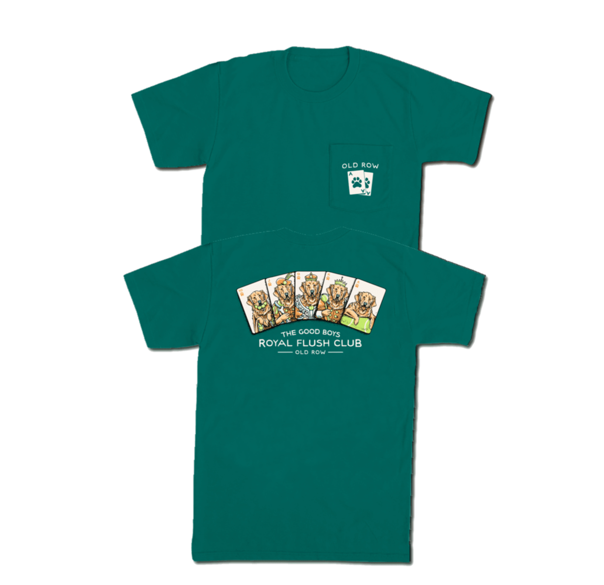Old Row Royal Flush SS Tee