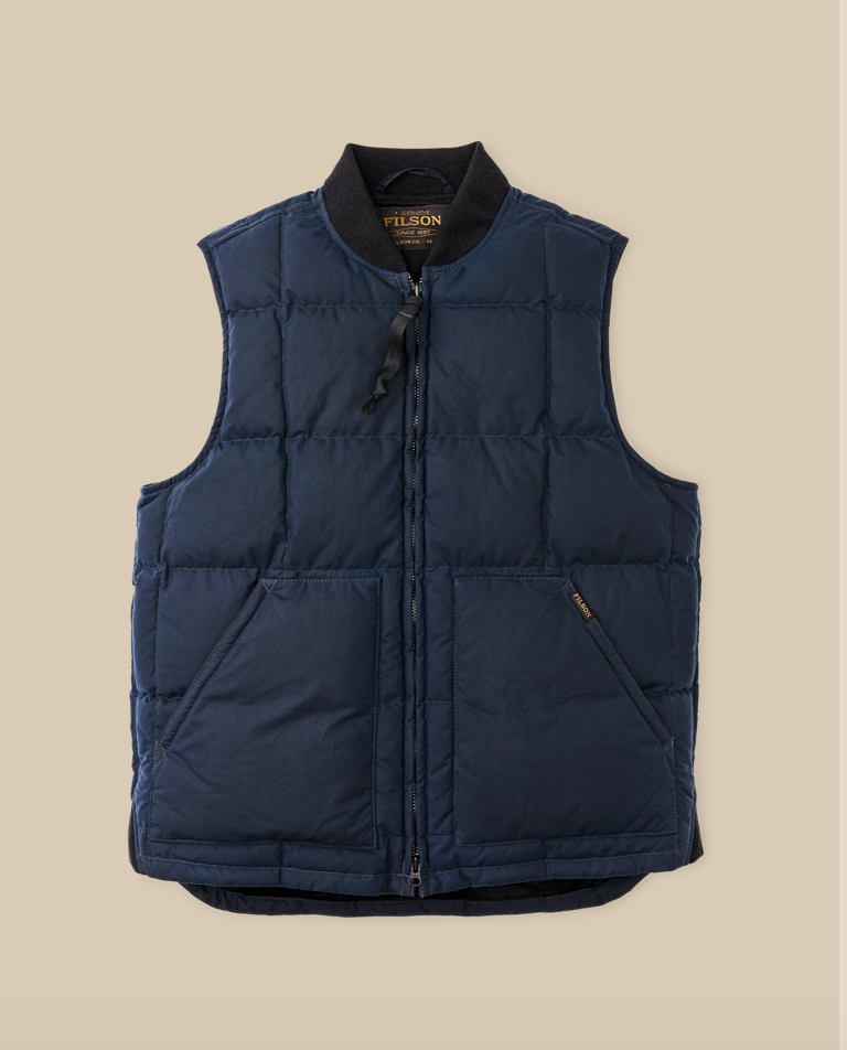 Filson Waxed Down Vest