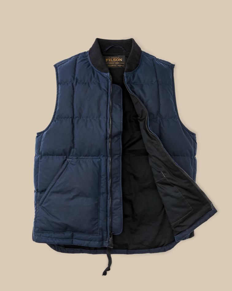 Filson Waxed Down Vest