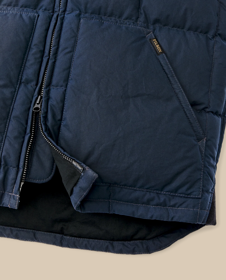 Filson Waxed Down Vest