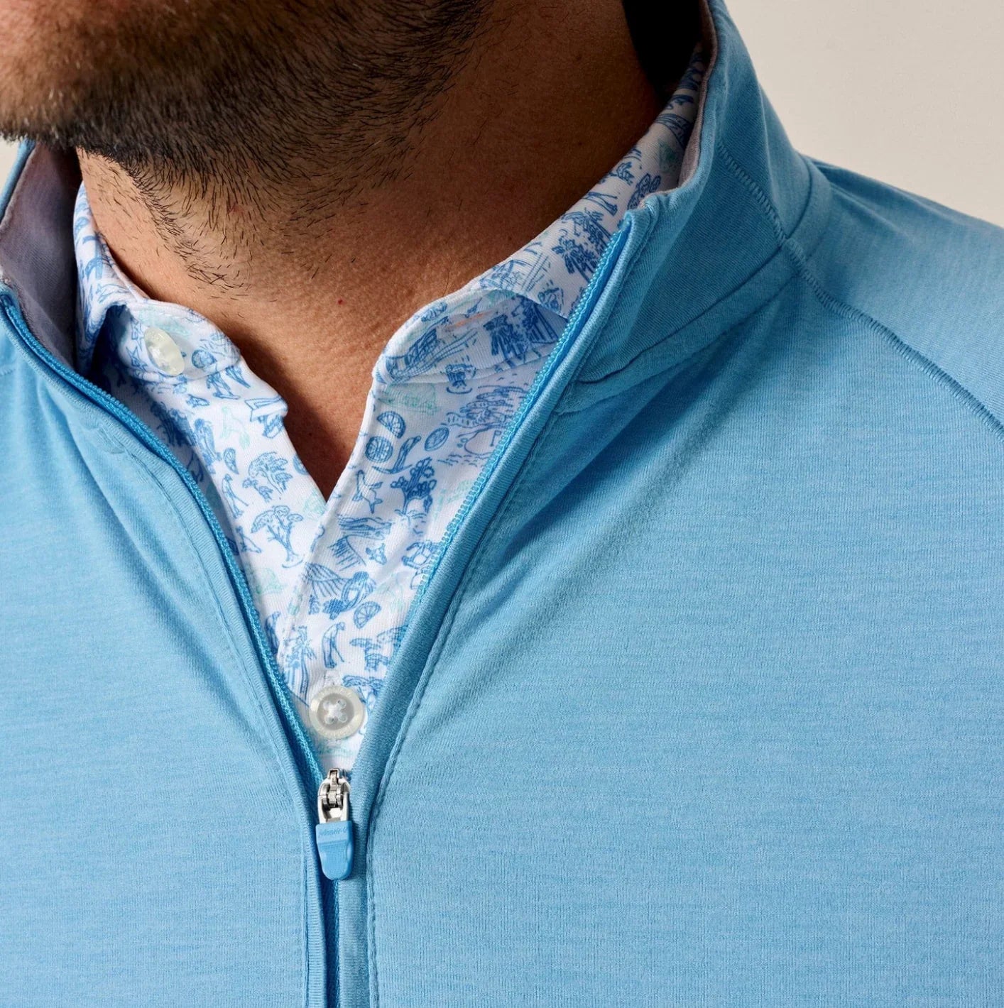 Johnnie O Freeborn Performance 1/4 Zip Pullover