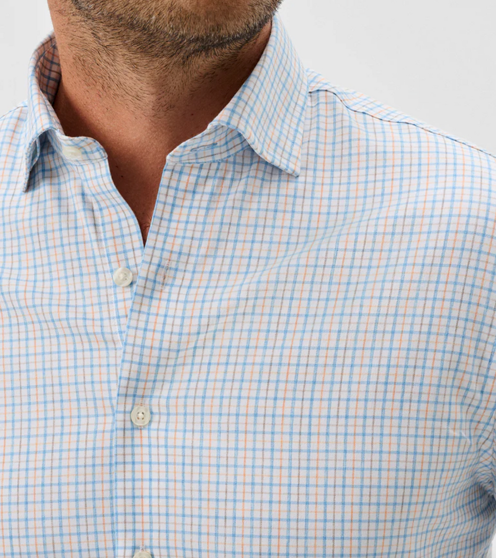 Johnnie O Everyday Performance Button Down Shirt - Briney
