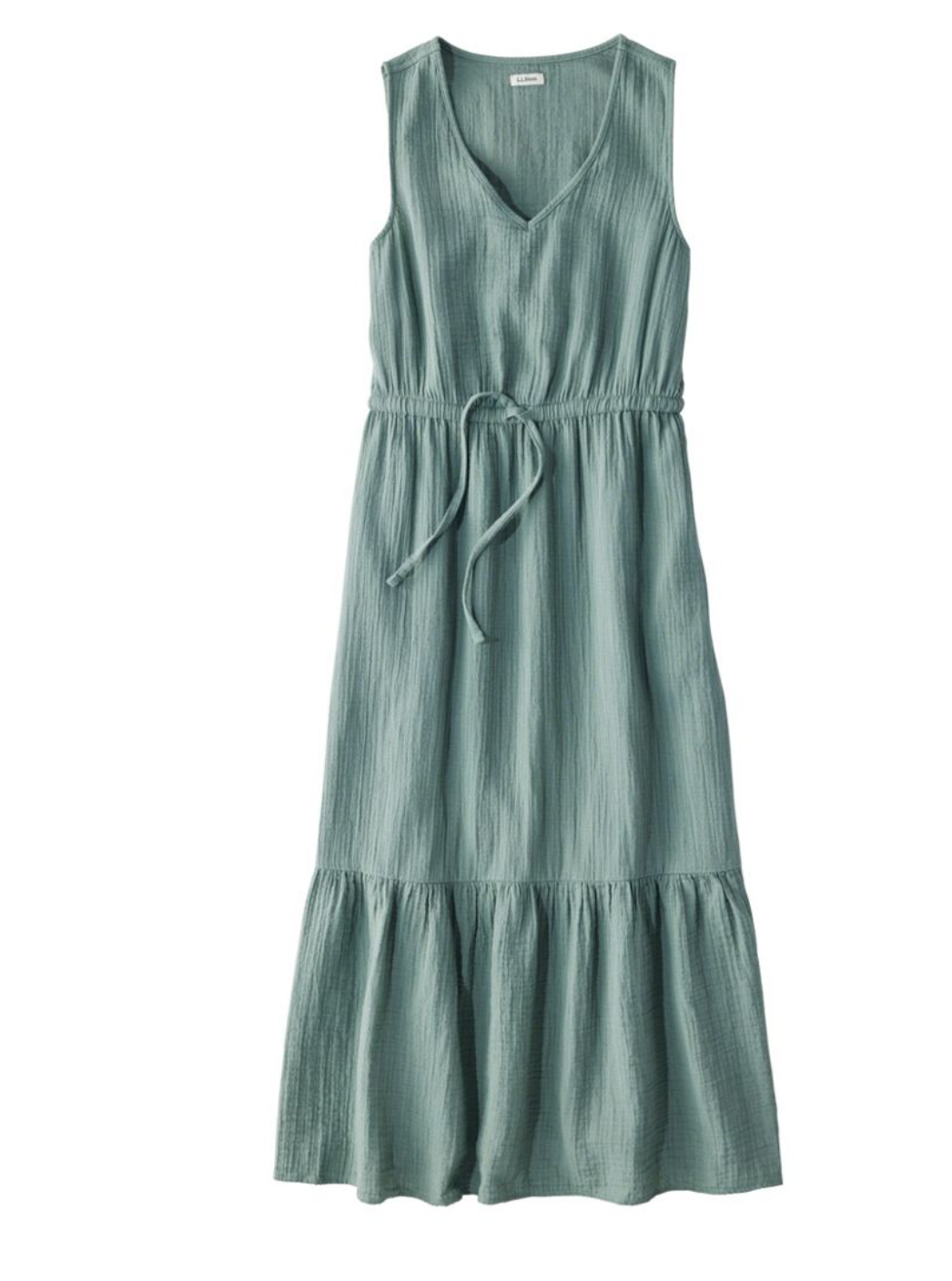 LL Bean Women's Cloud Gauze Midi Dress