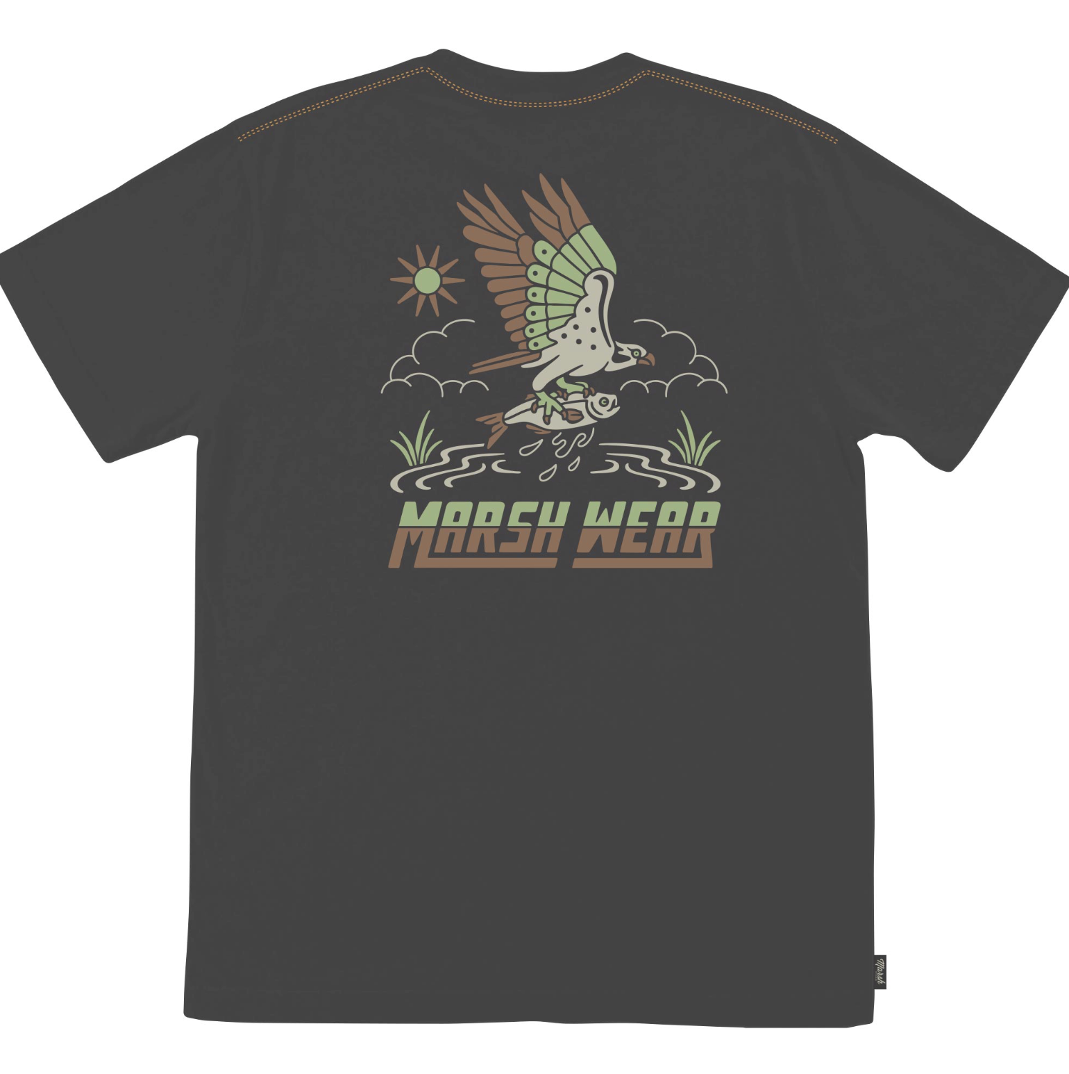 Marsh Wear Text SS Tee