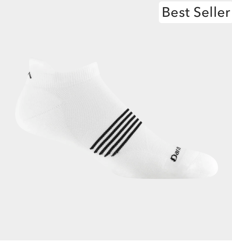Darn Tough Men's Element No Show Tab Lightweight Running Socks