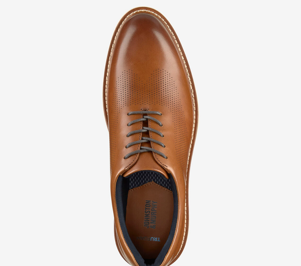 Johnston & Murphy Upton One-piece Plain Toe