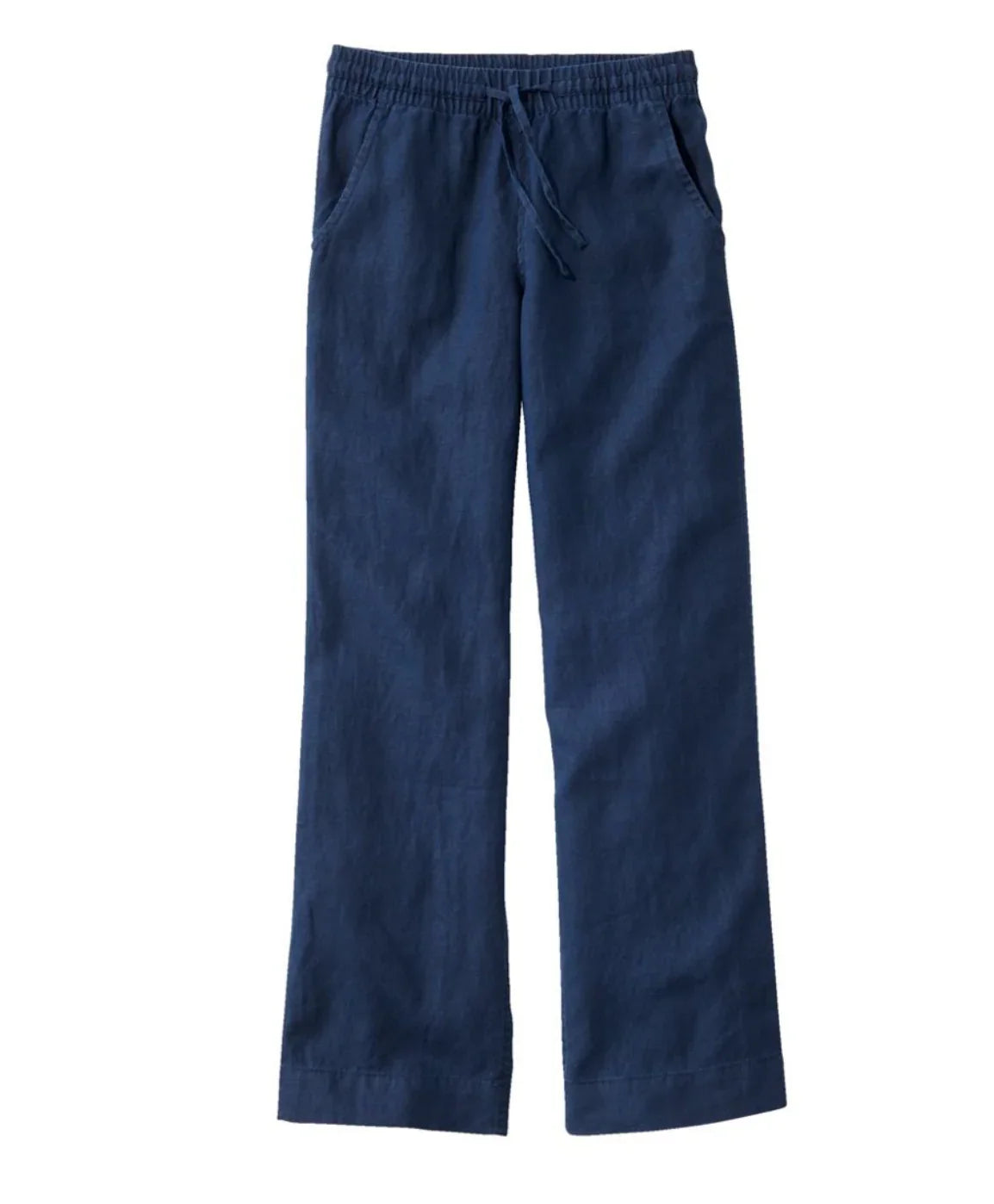 LL Bean Women's Premium Washable Linen Pull-On Pants