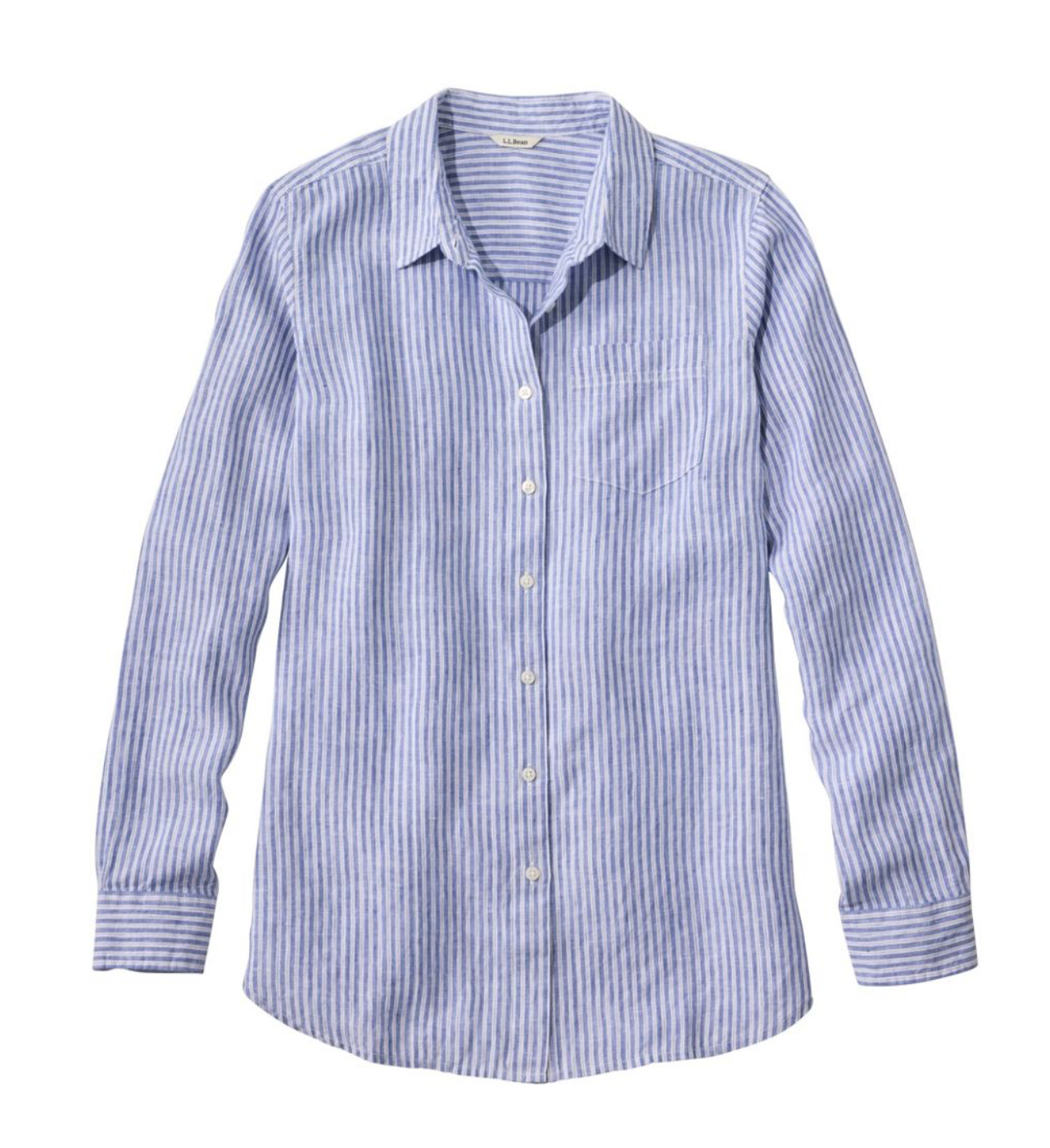 LL Bean Women's Premium Washable Linen Shirt, Tunic