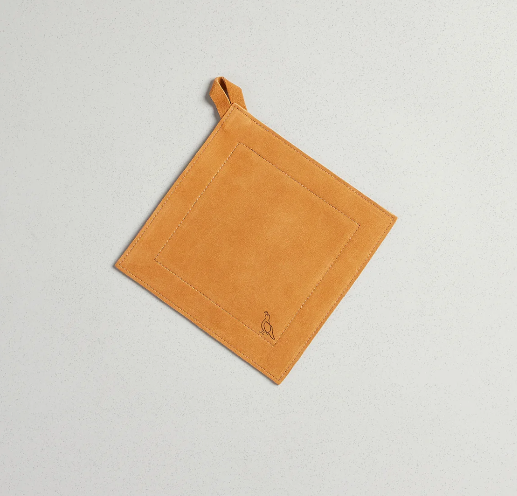 Smithey Ironware Suede Potholder