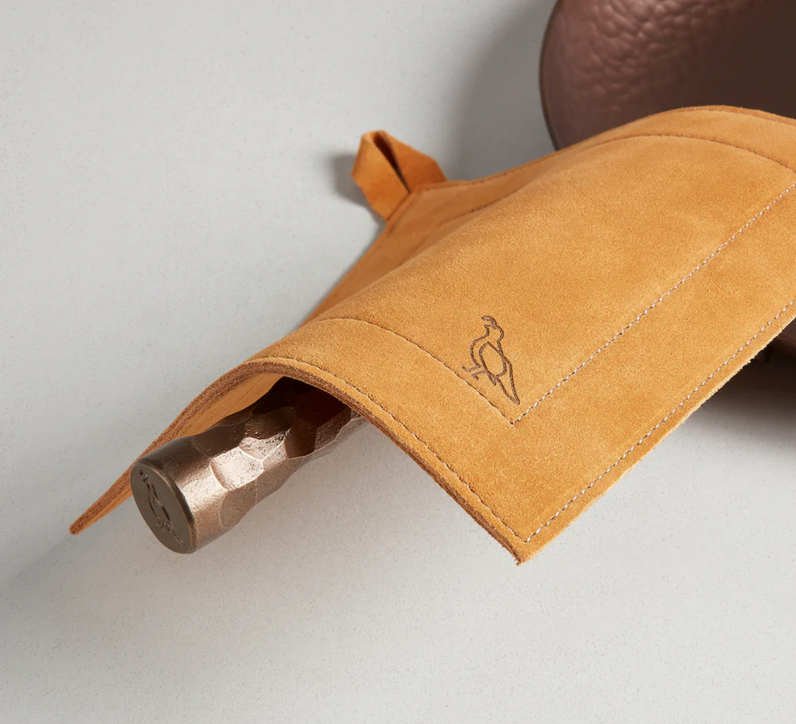 Smithey Ironware Suede Potholder