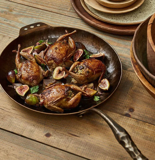 Smithey Ironware Farmhouse Skillet 12 In