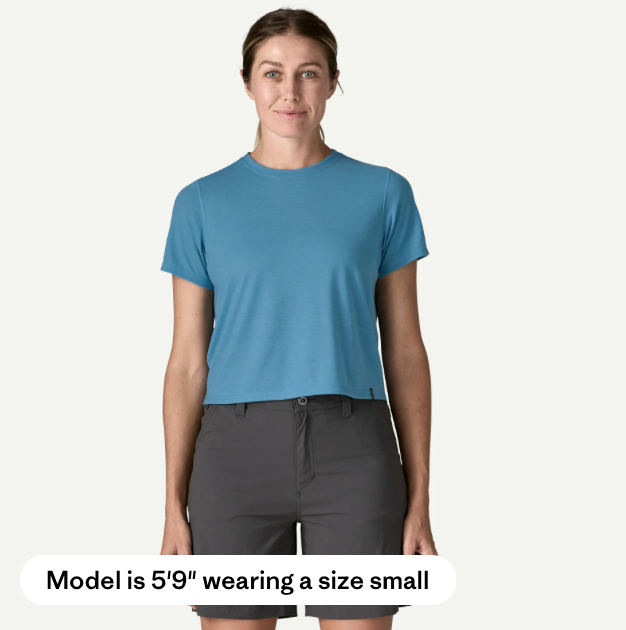 Patagonia Women's Capilene® Cool Trail Cropped Shirt