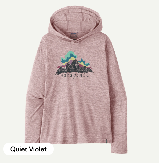 Patagonia Women's Capilene® Cool Daily Hoody - Fitz Roy Nimbus