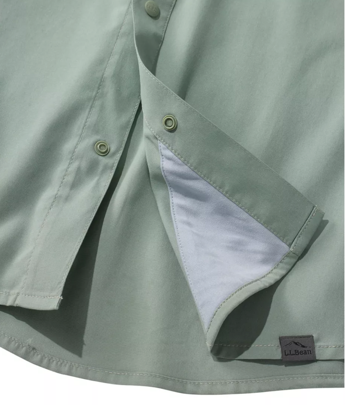 LL Bean Men's Tropicwear CoolPro Fishing Shirt, Long-Sleeve