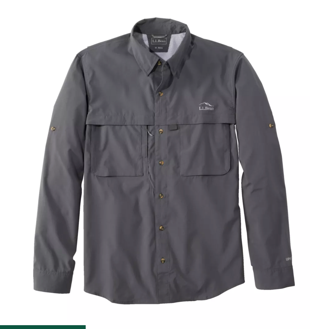 LL Bean Men's Tropicwear Shirt, Long-Sleeve