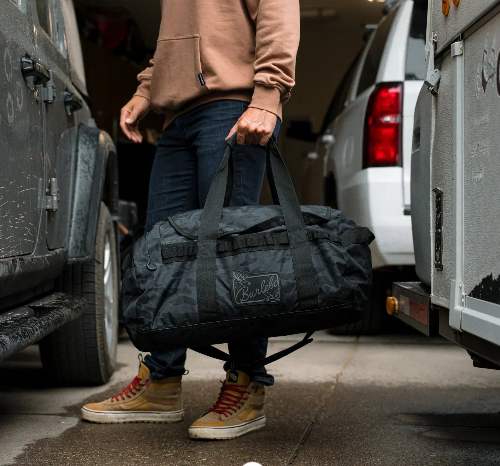 BURLEBO Duffle - Classic Deer Camo