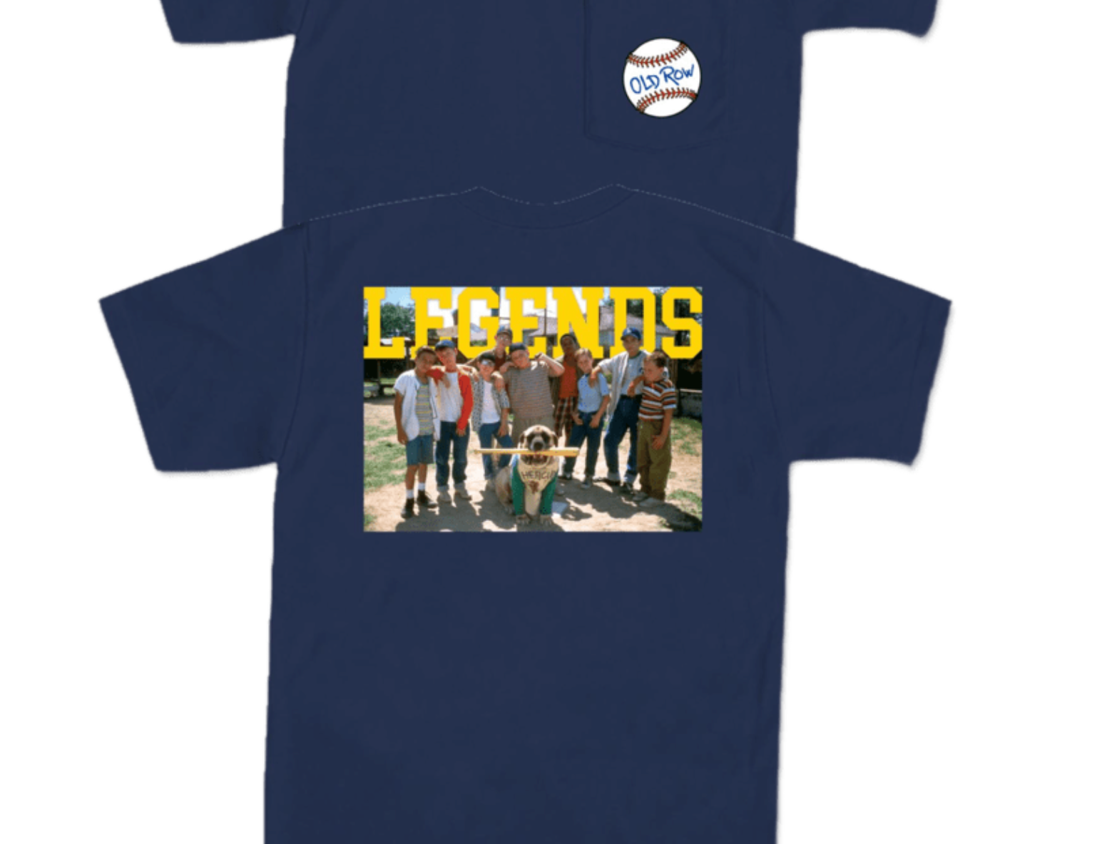 Old Row The Sandlot Legends SS Pocket Tee