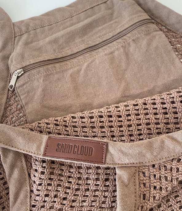 Sand Cloud Net Market Bag