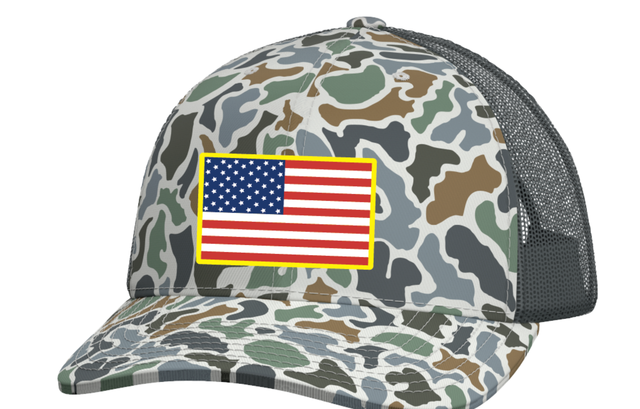 Local Boy Patriotic Trucker