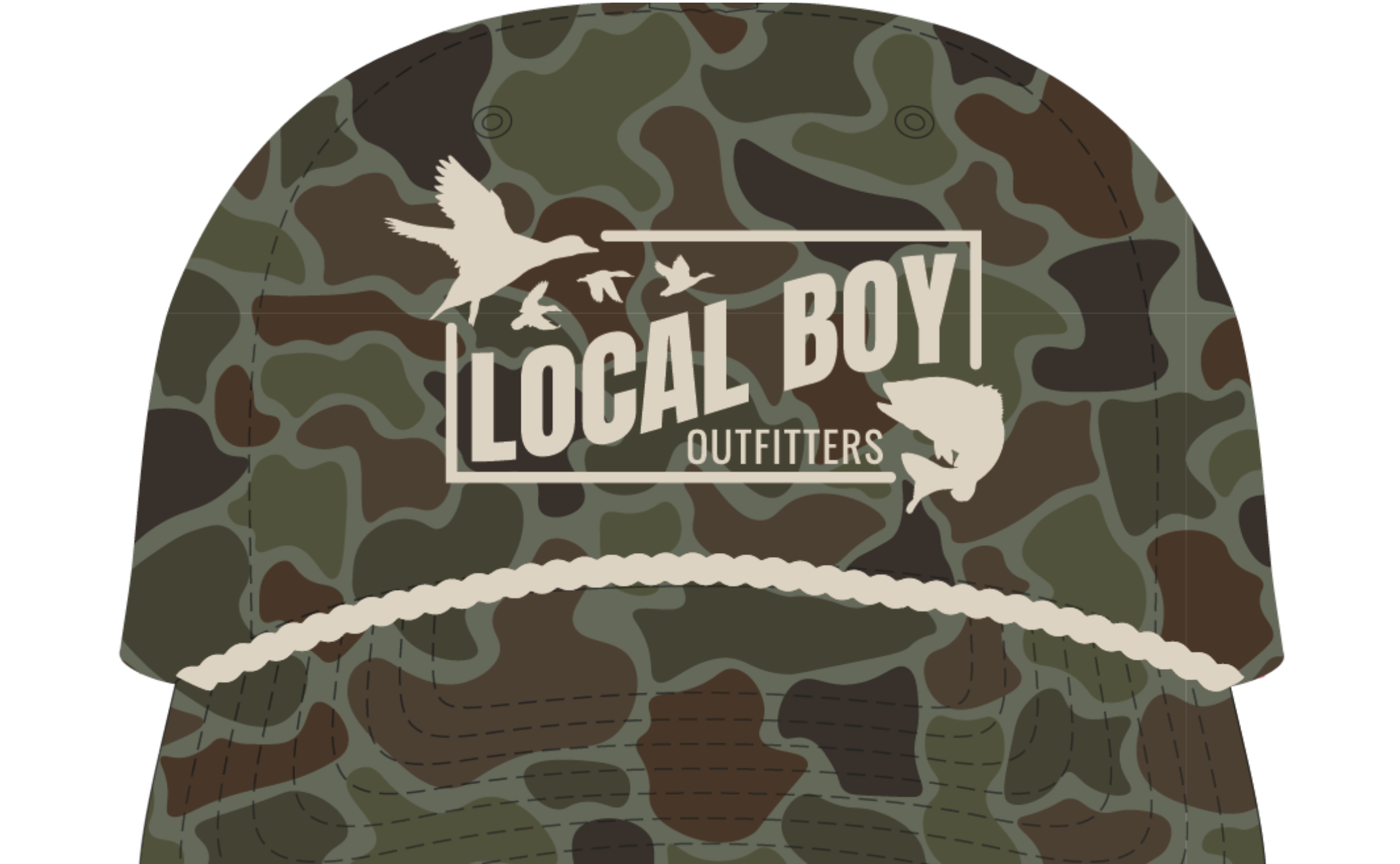 Local Boy Cast & Blast Rope Hat