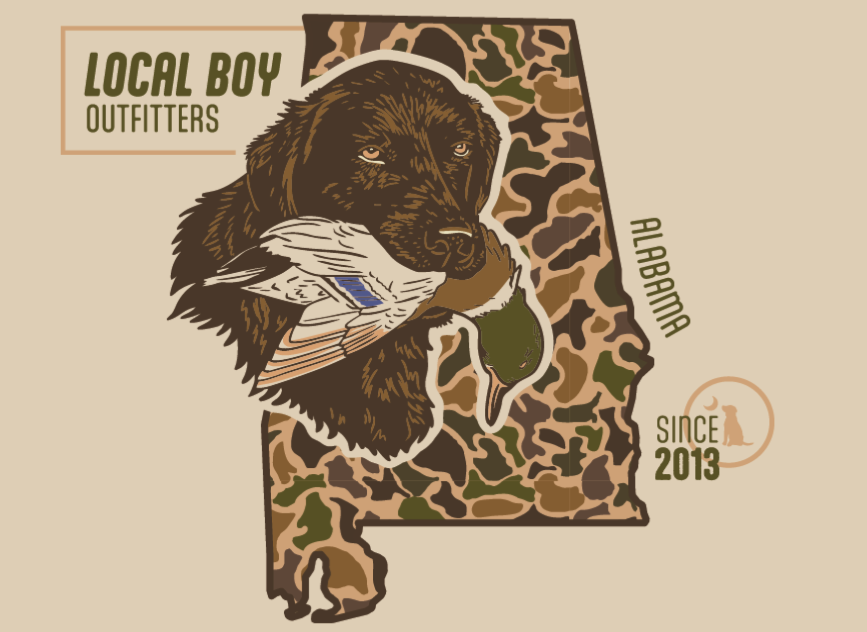 Local Boy Old School Retrieve Alabama