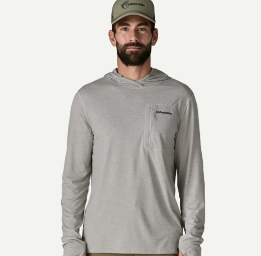 Patagonia men's Capilene® Cool Sun Hoody - Fitz Roy Trout
