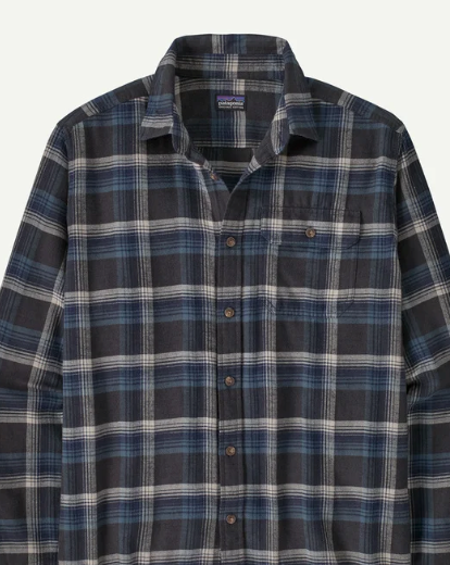 Patagonia Men's Long-Sleeved Lightweight Fjord Flannel Shirt