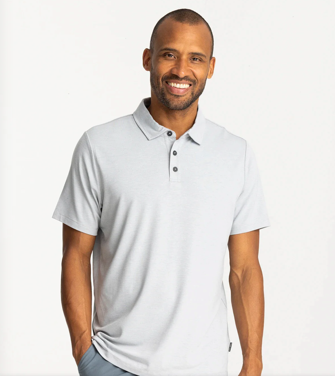 Free Fly Men's  Bamboo Flex Polo II