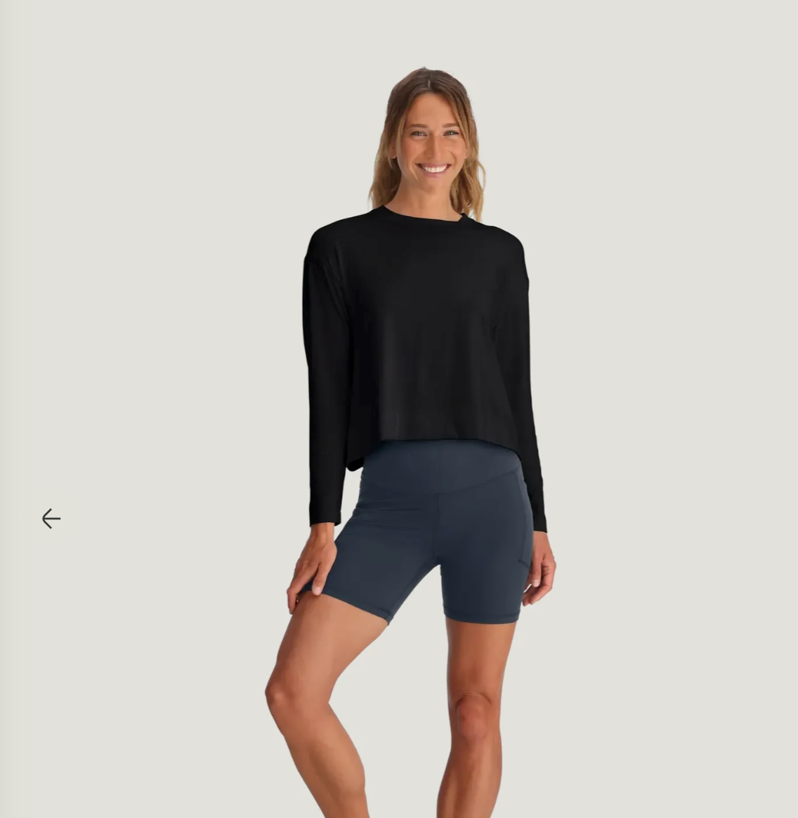 Free Fly Women's Bamboo Shade Crossover Long Sleeve