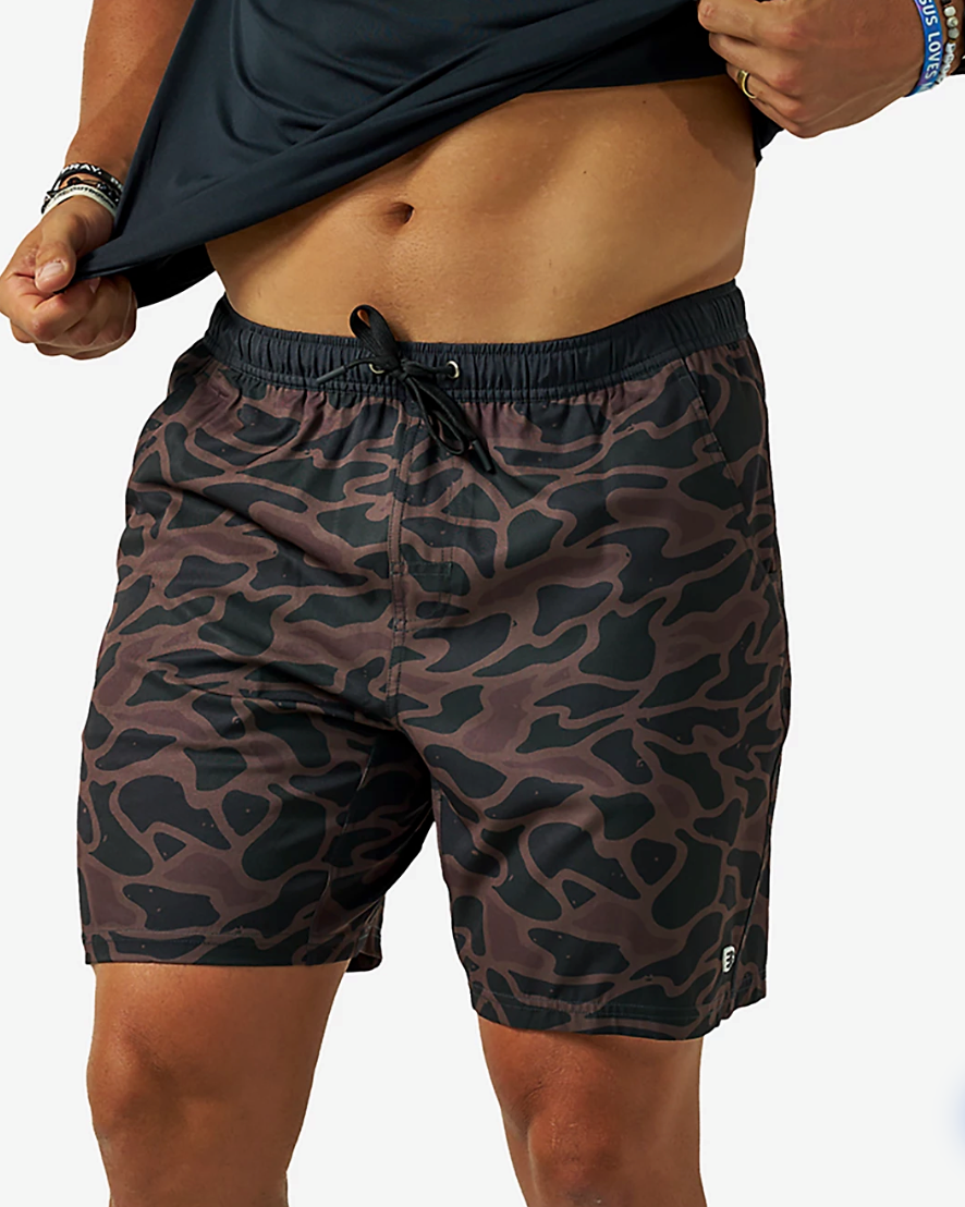Burlebo Men Activewear Athletic Shorts 7"