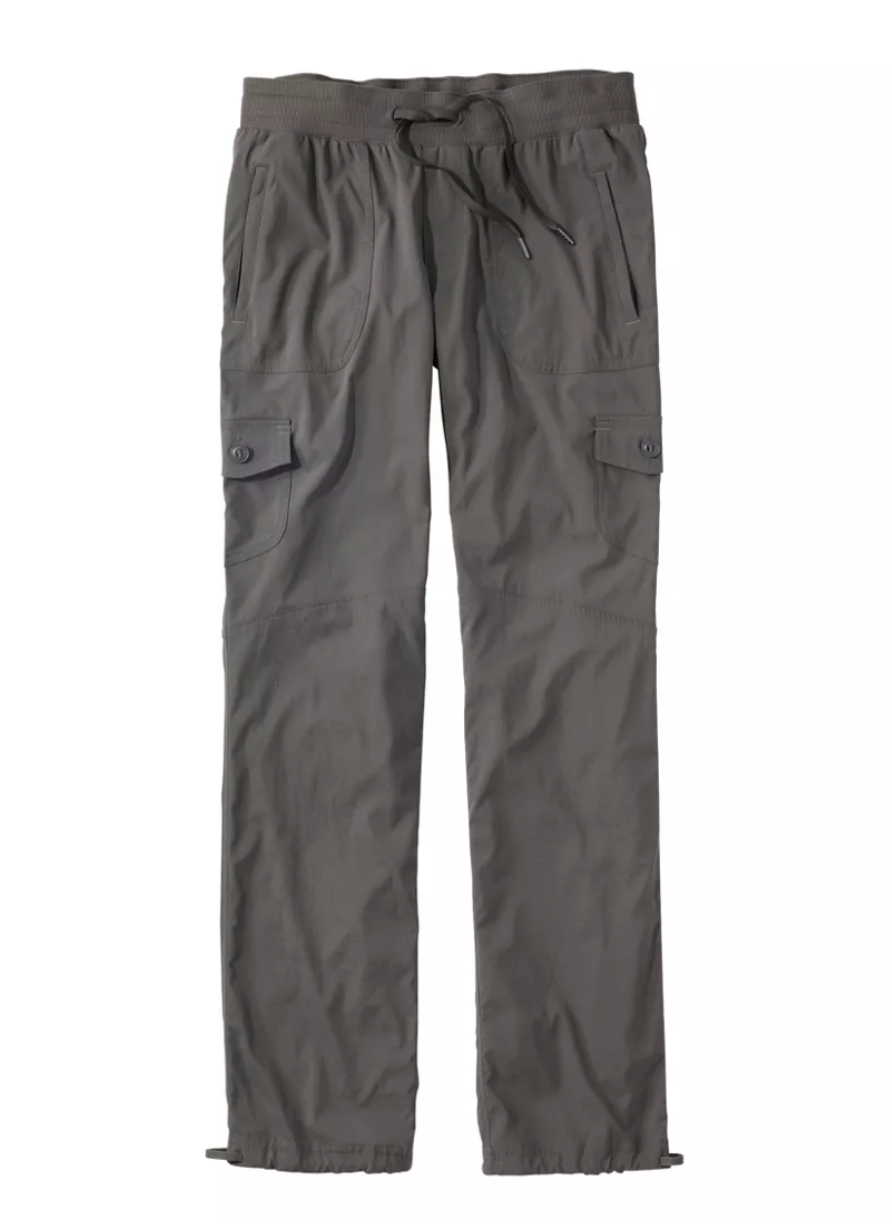LL Bean Women's Vista Camp Pants, Straight-Leg Cargo