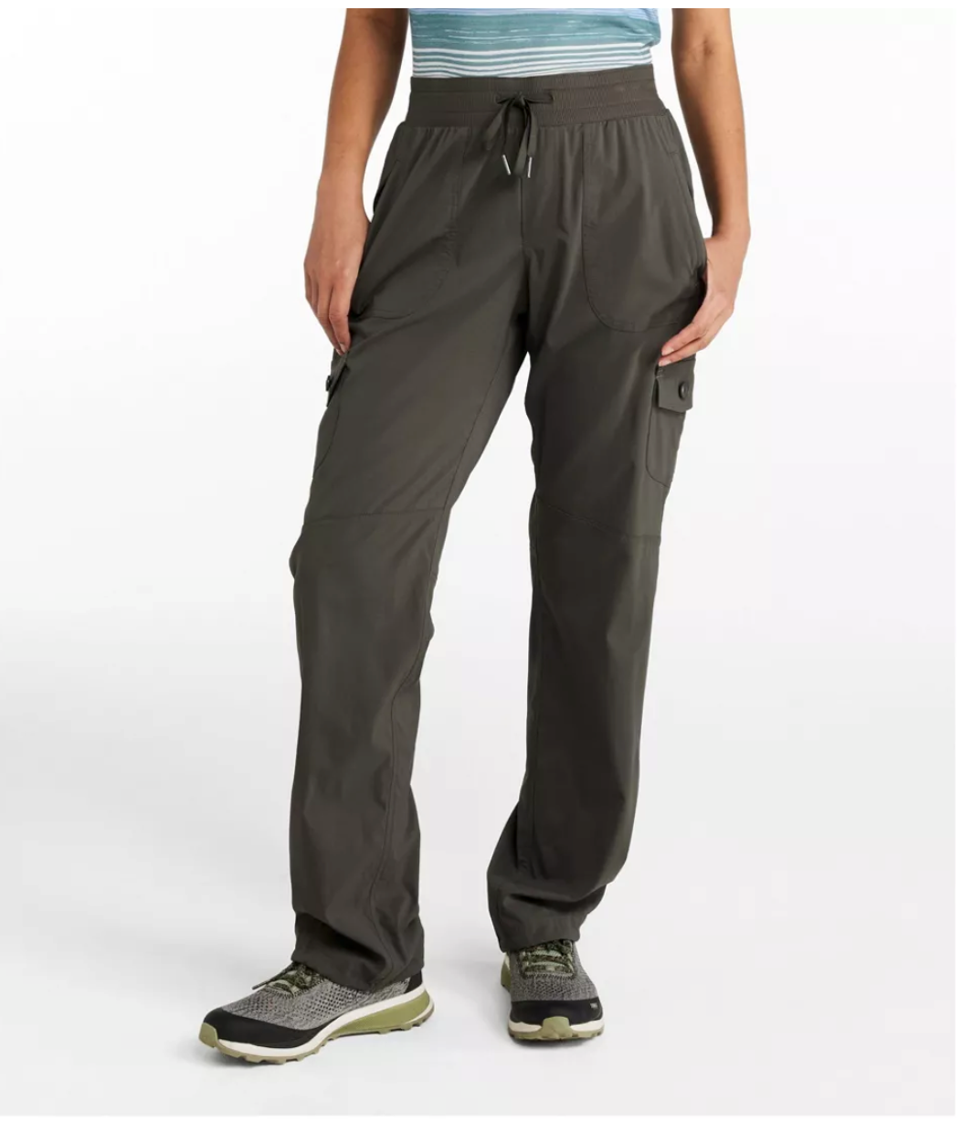 LL Bean Women's Vista Camp Pants, Straight-Leg Cargo