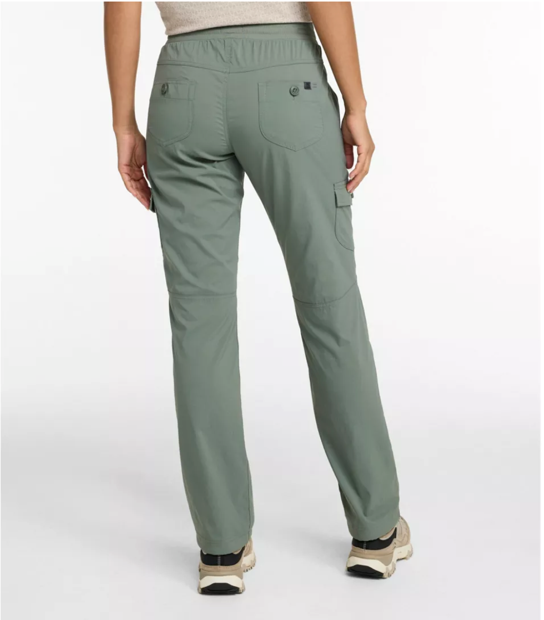 LL Bean Women's Vista Camp Pants, Straight-Leg Cargo