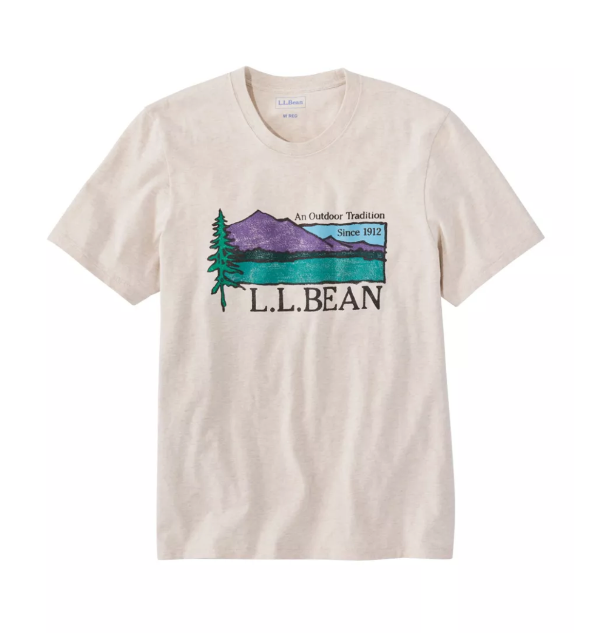 LL Bean Men's Mountain Classic Tee, Short-Sleeve