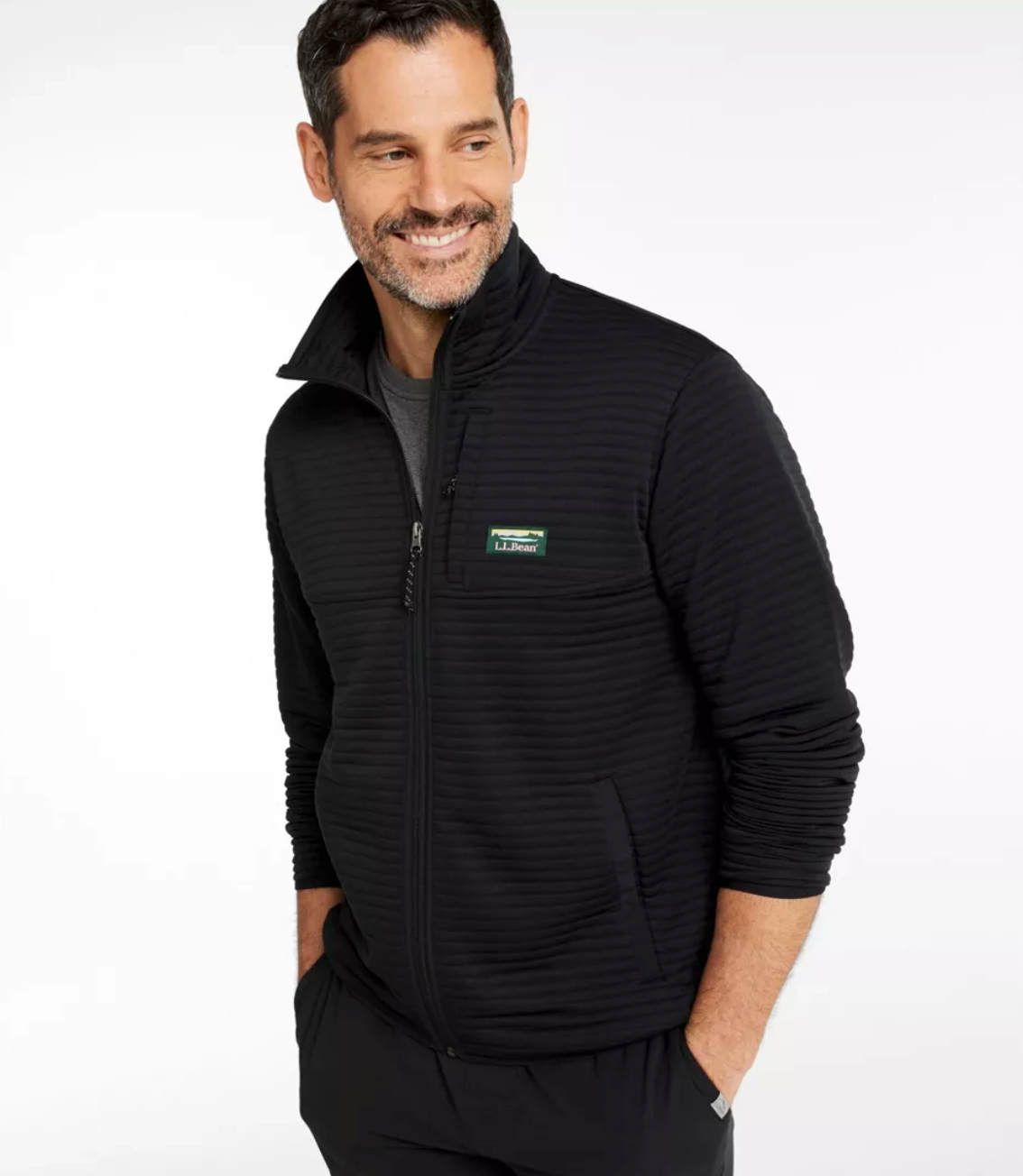 LL Bean Men's Airlight Knit Full-Zip