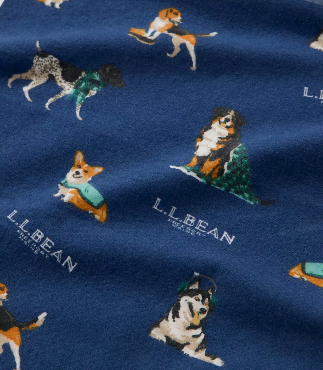 LL Bean Men's Wicked Cozy Flannel Sleep Pant