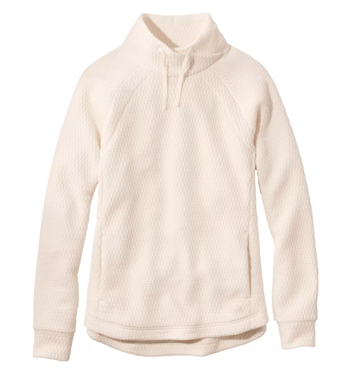 LL Bean Women's Ridgeknit Crossneck Pullover