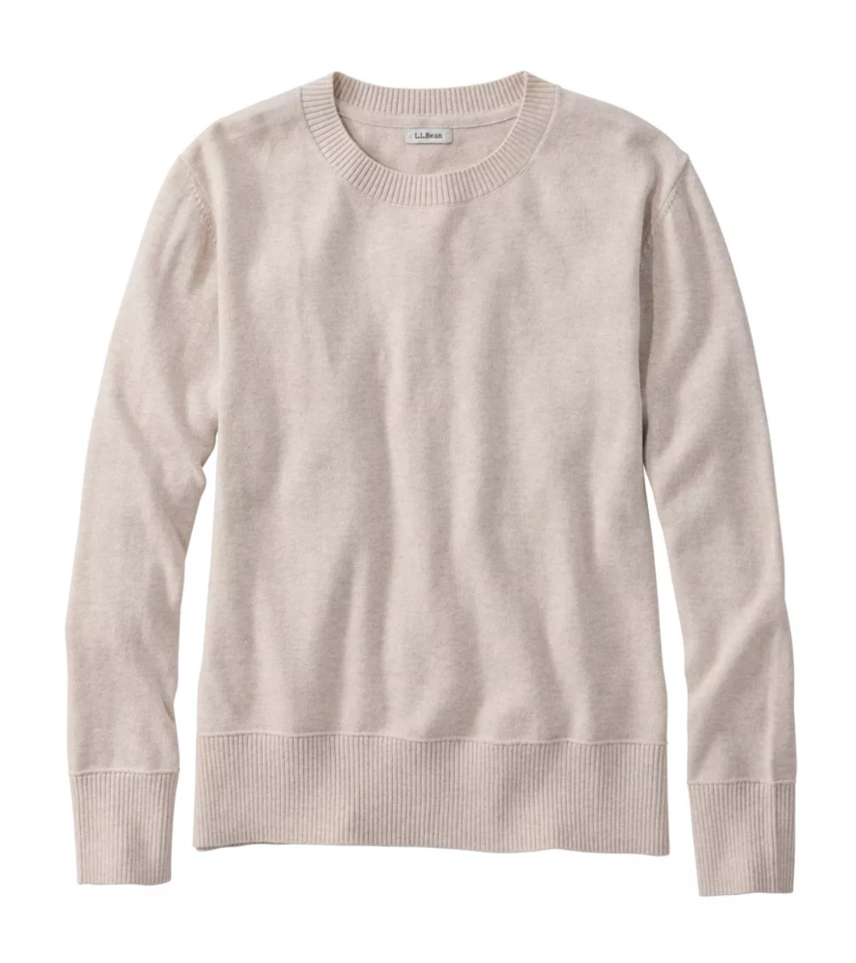 LL Bean Women's Cotton/Cashmere Sweater, Crewneck