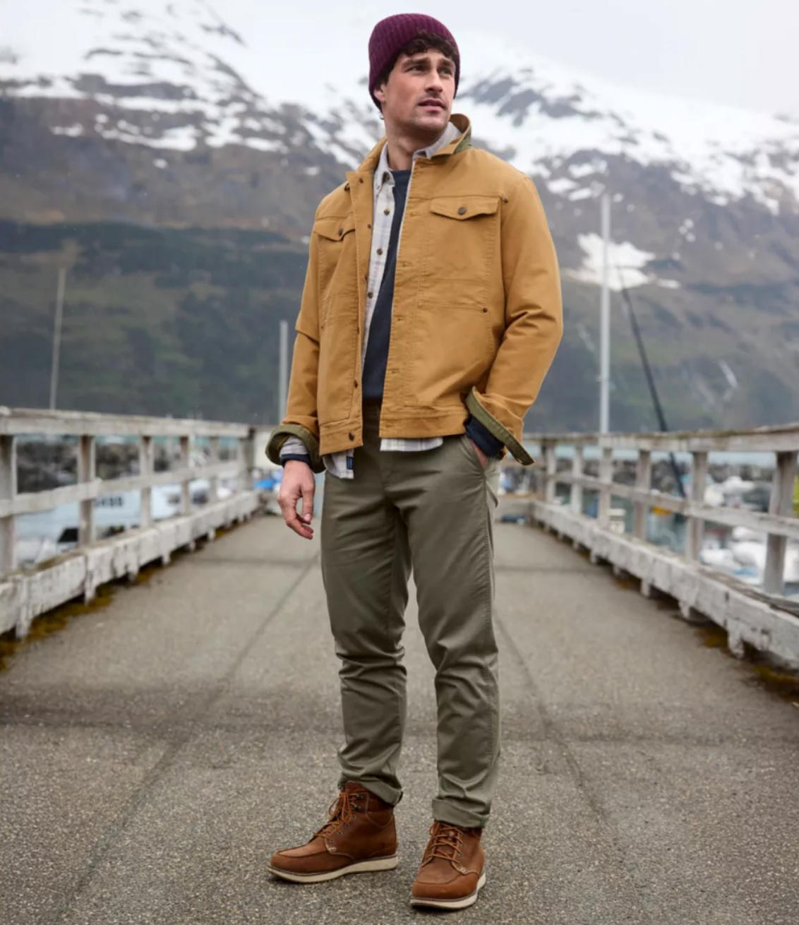 Men's BeanFlex Utility Trucker Jacket