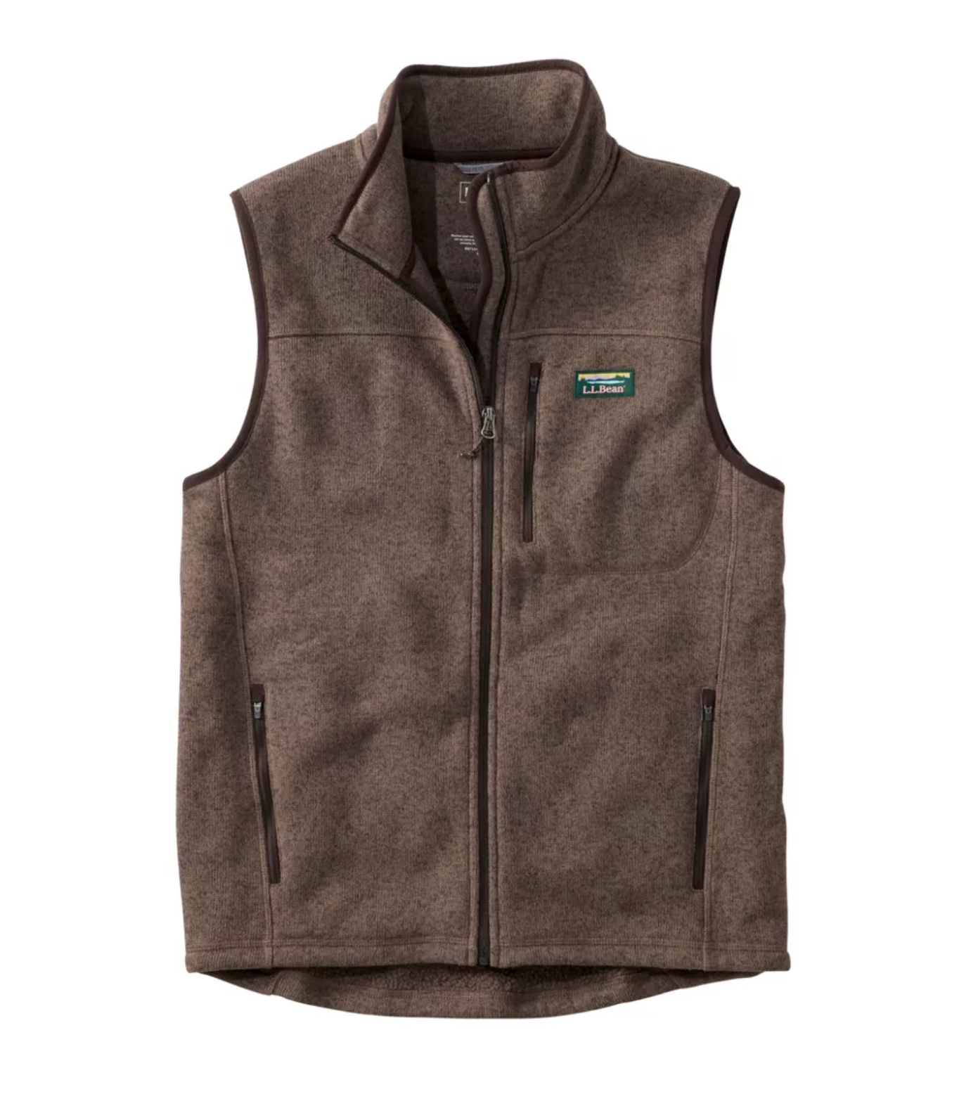 LL Bean Men's Bean's Sweater Fleece Vest