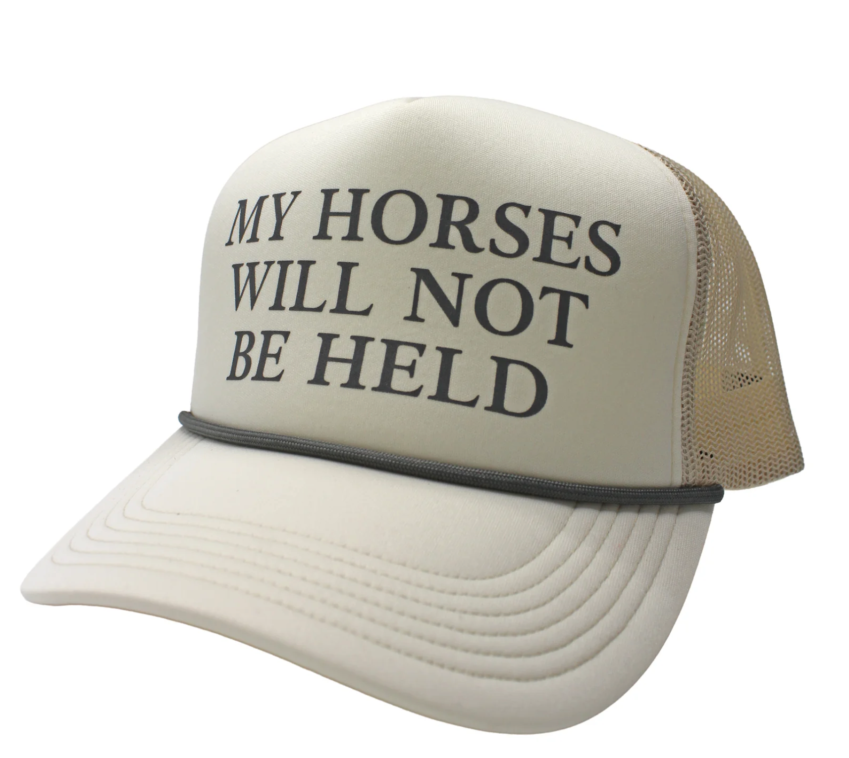 Local Girl Horses Foam Trucker Hat